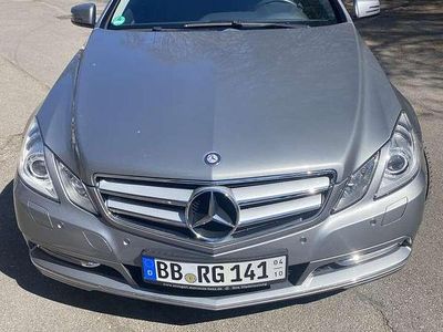 Usata Mercedes E250 Elegance 204 CV (150 kW) 2012 Grigio Cabrio