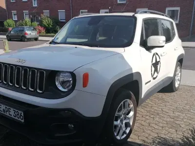Gebraucht Jeep Renegade Longitude 110 PS (80 kW) 2017 Weiß SUV