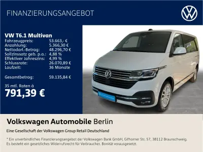 Gebraucht VW Multivan Generation Six 204 PS (150 kW) 2022 Van / Kleinbus