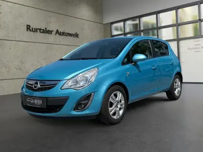 Gebraucht Opel Corsa 86 PS (63 kW) 2012 Blau Kleinwagen