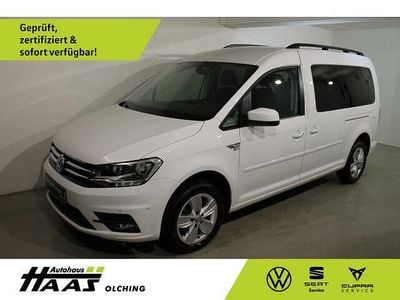 Brugt VW Caddy Maxi Comfortline 131 HK (96 kW) 2019 Hvid MPV