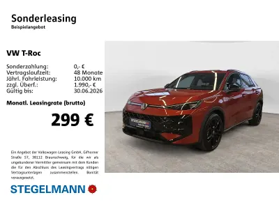 Neu VW T-Roc R-line 150 PS (110 kW) 2026 Weiß SUV
