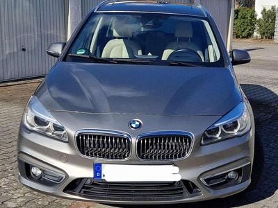 Usata BMW 220 Luxury Line 190 CV (139 kW) 2015 Beige Station wagon