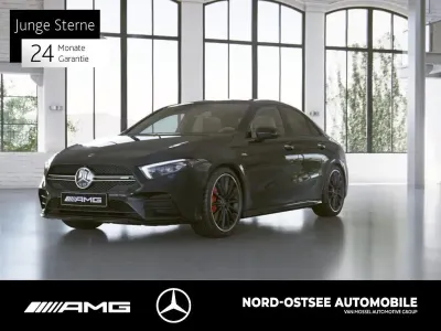 Gebraucht Mercedes A35 AMG AMG 306 PS (225 kW) 2021 Metalliclack kosmosschwarz Limousine