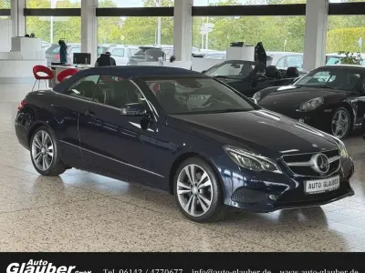 Gebraucht Mercedes E200 184 PS (135 kW) 2014 Blau Cabrio