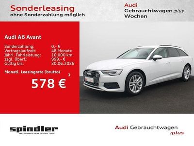 Gebraucht Audi A6 Basis 204 PS (150 kW) 2024 Gletscherweiß metallic Kombi
