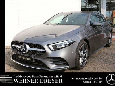 Gebraucht Mercedes A180 AMG line 136 PS (100 kW) 2019 Grau Limousine