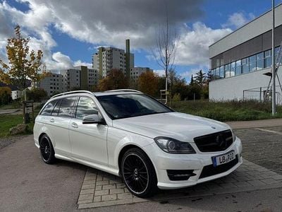 Gebraucht Mercedes C350 AMG line 306 PS (225 kW) 2012 Weiß Kombi