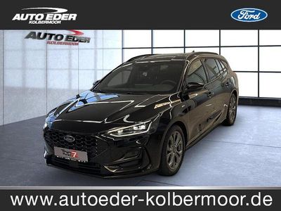 Obsidian schwarz (metallic) Gebraucht 2023 Ford Focus ST-Line Kombi | 23.880 € (Fairer Preis)