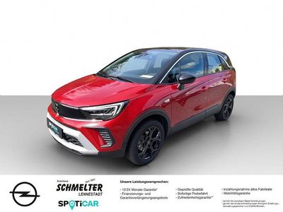 Brugt Opel Crossland Elegance 131 HK (96 kW) 2022 Rød SUV