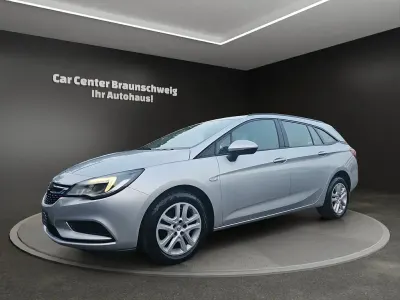 Gebraucht Opel Astra Edition 110 PS (80 kW) 2018 Silber Kombi