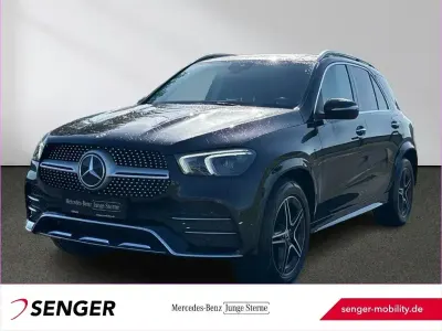 Gebraucht Mercedes GLE300 AMG 245 PS (180 kW) 2024 Lack obsidianschwarz SUV