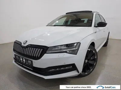Gebraucht Skoda Superb SportLine 218 PS (160 kW) 2022 Weiß Limousine