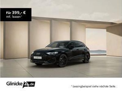 Neu Audi S3 Advanced 333 PS (244 kW) 2025 Schwarz (mythosschwarz metallic) Limousine