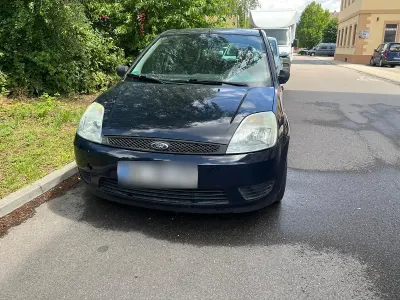 Gebraucht Ford Fiesta 2005 Blau Kleinwagen