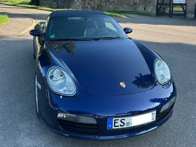 Brugt Porsche Boxster 239 HK (175 kW) 2005 Blå Cabriolet