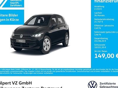Schwarz Gebraucht 2025 VW Golf Life Limousine | 23.922 € (Guter Preis)