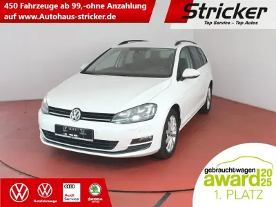 Gebraucht VW Golf VII 105 PS (77 kW) 2013 Weiß Kombi