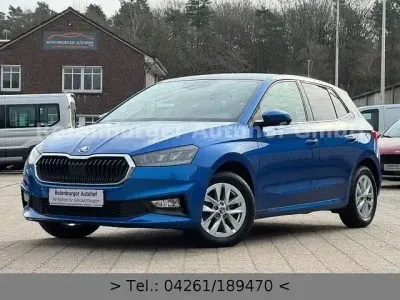 Gebraucht Skoda Fabia Style 110 PS (80 kW) 2022 Blau Kleinwagen