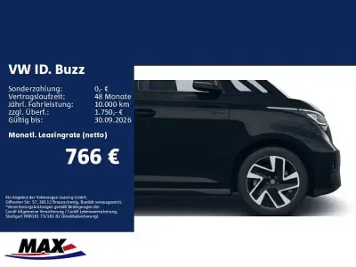 Neu VW ID. Buzz GTX 250 kW (340 PS) 2026 Schwarz Van / Kleinbus