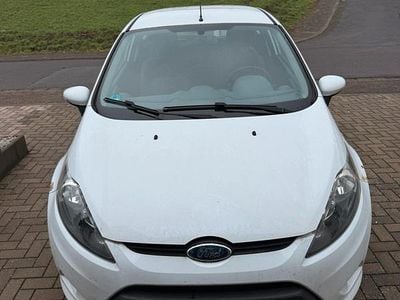Gebraucht Ford Fiesta Ambiente 82 PS (60 kW) 2010 Weiß Kleinwagen
