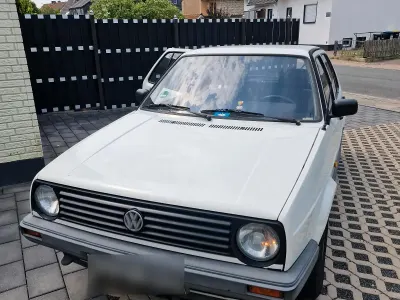 Gebraucht VW Golf II 1991 Weiß Kleinwagen
