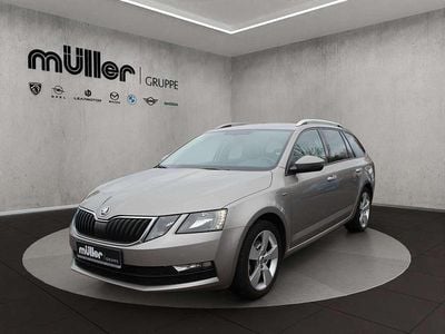 Gebraucht Skoda Octavia Clever 116 PS (85 kW) 2018 Cappuccinobeige metallic Kombi