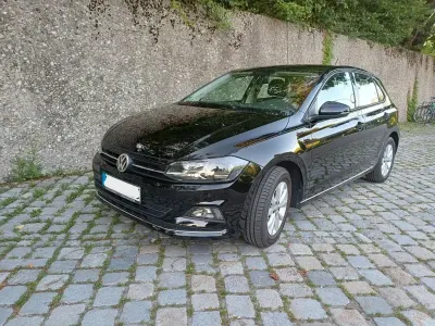 Gebraucht VW Polo Highline 95 PS (69 kW) 2018 Schwarz Kleinwagen