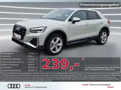 Używany Audi Q2 S-Line 116 KM (85 kW) 2025 Srebrny SUV