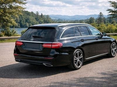 Brugt Mercedes E220 Avantgarde 194 HK (142 kW) 2019 Sort Stationcar
