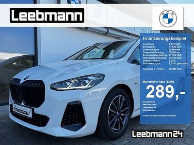 Gebraucht BMW 218 Active Tourer M Sport 136 PS (100 kW) 2024 Weiß Van / Kleinbus