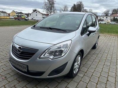 Gebraucht Opel Meriva Edition 101 PS (74 kW) 2010 Silber Van / Kleinbus