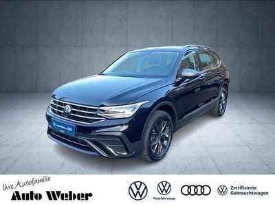 Schwarz Gebraucht 2022 VW Tiguan Allspace Life SUV | 21.880 € (Guter Preis)