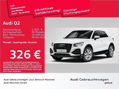 Gebraucht Audi Q2 Advanced Plus 190 PS (139 kW) 2025 Gletscherweiß metallic SUV