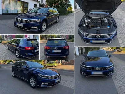 Gebraucht VW Passat R-line 150 PS (110 kW) 2019 Violet Kombi