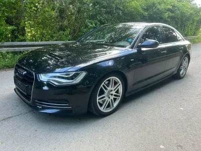 Używany Audi A6 S-Line 245 KM (180 kW) 2014 Czarny Sedan/Limuzyna