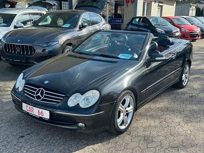Gebraucht Mercedes CLK200 163 PS (119 kW) 2004 Schwarz Cabrio