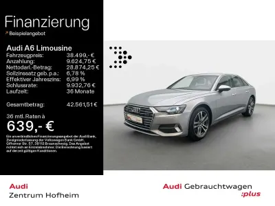 Gebraucht Audi A6 Advanced 286 PS (210 kW) 2023 Florettsilber metallic Limousine