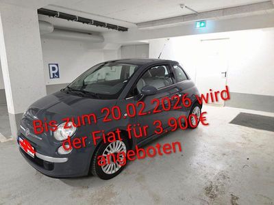 Gebraucht Fiat 500 Lounge 101 PS (74 kW) 2010 Grau Kleinwagen