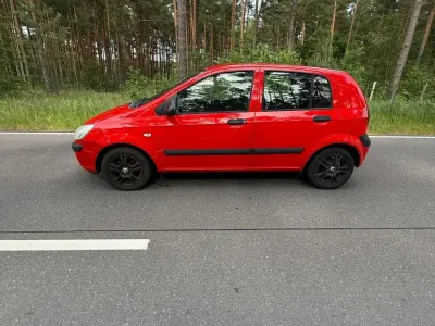 Gebraucht Hyundai Getz 67 PS (49 kW) 2008 Rot Kleinwagen