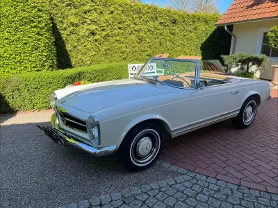 Gebraucht Mercedes 230 150 PS (110 kW) 1965 Weiß Cabrio