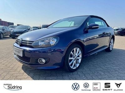 Gebraucht VW Golf Cabriolet LOUNGE 105 PS (77 kW) 2016 Heidelbeerblau Cabrio