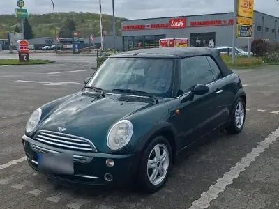 Usata Mini One Cabriolet 90 CV (66 kW) 2005 Verde Cabrio