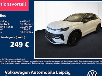Neu VW T-Roc Sound 150 PS (110 kW) 2025 Schwarz SUV