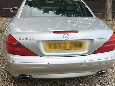 Silber Gebraucht 2002 Mercedes SL500 Cabrio | 10.500 €