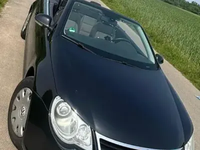 Usata VW Eos 115 CV (84 kW) 2006 Nero Cabrio