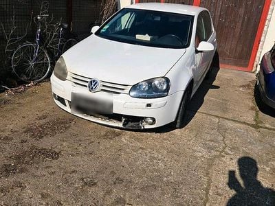 Gebraucht VW Golf V 102 PS (75 kW) 2007 Weiß Kleinwagen
