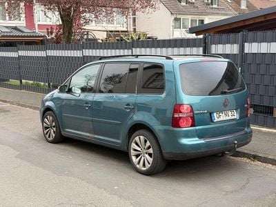 Gebraucht VW Touran Highline 136 PS (100 kW) 2004 Blau Van / Kleinbus