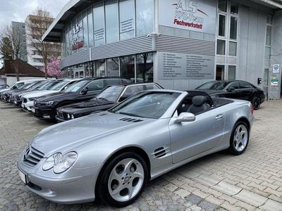Gebraucht Mercedes SL500 306 PS (225 kW) 2002 Silber Cabrio