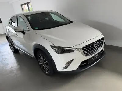 Gebraucht Mazda CX-3 Sports-Line 105 PS (77 kW) 2016 Arctic white cle SUV